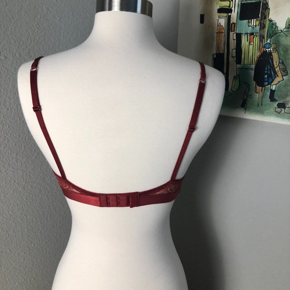 GAP Body Bralette Red Lace size XS - Picture 7 of 7